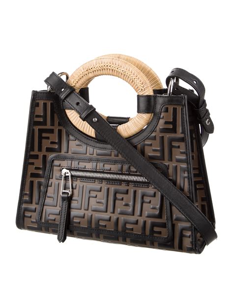 fendi runaway bag|fendi runaway shopper.